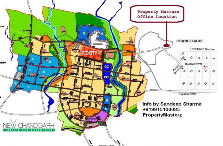 GMADA ECO CITY PLOTS IN MULLANPURNEW CHANDIGARH prices
